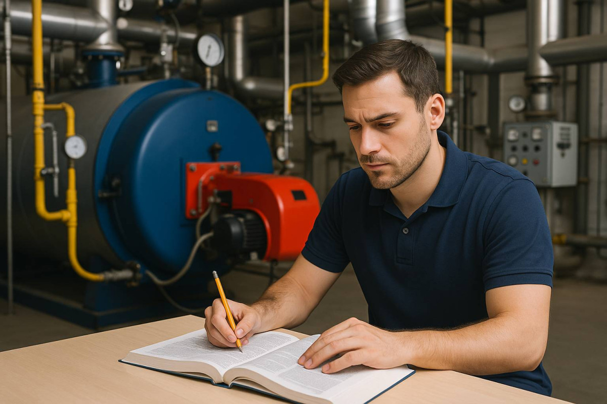Calderas Formación: la mejor preparación para el examen de operador de calderas