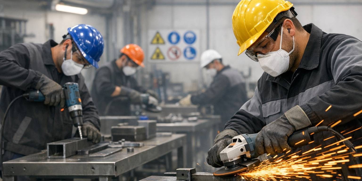 Herramientas de bricolaje profesionales: 10 claves para evitar accidentes laborales en tu empresa